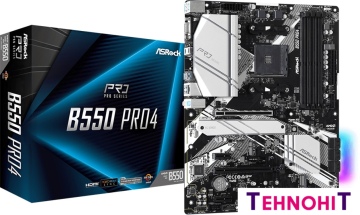Материнская плата ASRock B550 Pro4