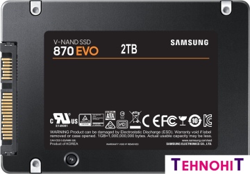 SSD Samsung 870 Evo 4TB MZ-77E4T0BW