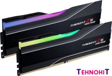 Оперативная память G.Skill Trident Z5 Neo RGB 4x64ГБ DDR5 6000 МГц F5-6000J3644D64GX4-TZ5NR