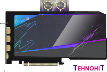 Видеокарта Gigabyte Aorus GeForce RTX 4070 Ti 12GB Xtreme Waterforce WB GV-N407TAORUSX WB-12GD