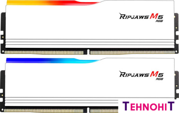 Оперативная память G.Skill Ripjaws M5 RGB 2x16ГБ DDR5 6000 МГц F5-6000J3040F16GX2-RM5RW