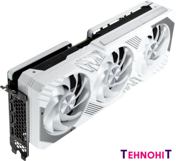 Видеокарта Palit GeForce RTX 4070 Ti Super GamingPro White OC 16GB NED47TST19T2-1043W