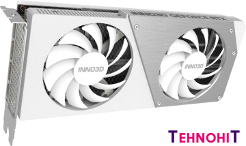 Видеокарта Inno3D GeForce RTX 4070 Twin X2 OC White N40702-126XX-183052V