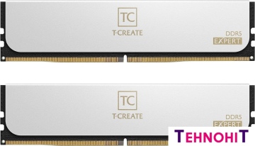 Оперативная память Team T-Create Expert 2x64ГБ DDR5 6400 МГц CTCWD5128G6400HC42CDC01