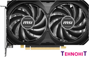 Видеокарта MSI GeForce RTX 4060 Ti Ventus 2X BLACK E1 8G