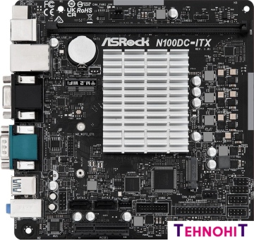 Материнская плата ASRock N100DC-ITX