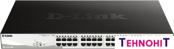 Настраиваемый коммутатор D-Link DGS-1210-28MP/F4A