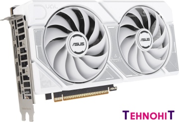 Видеокарта ASUS Dual GeForce RTX 5060 8GB GDDR7 White OC Edition DUAL-RTX5060-O8G-WHITE