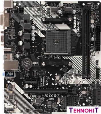 Материнская плата ASRock B450M-HDV R4.0