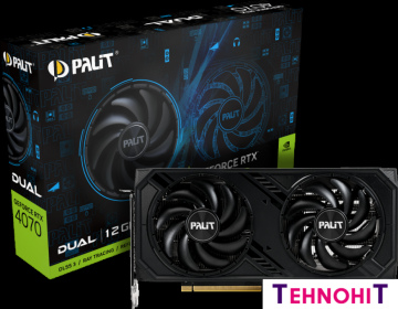 Видеокарта Palit GeForce RTX 4070 Dual NED4070019K9-1047D