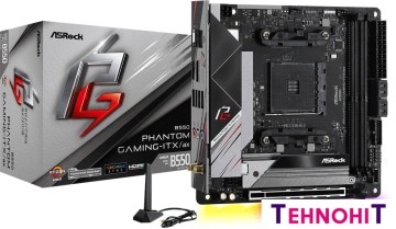 Материнская плата ASRock B550 Phantom Gaming-ITX/ax