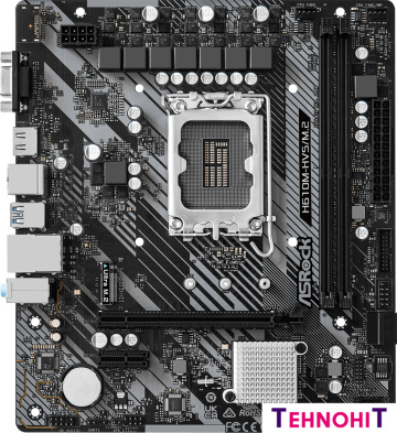 Материнская плата ASRock H610M-HVS/M.2 R2.0