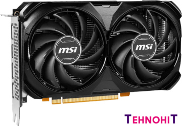 Видеокарта MSI GeForce RTX 4060 Ventus 2X Black 8G OC
