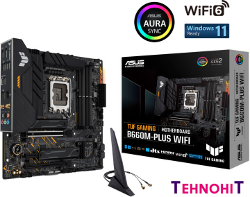 Материнская плата ASUS TUF Gaming B660M-Plus WiFi
