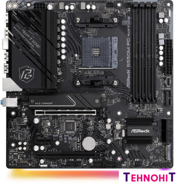 Материнская плата ASRock B550M PG Riptide