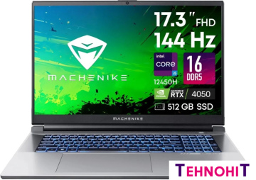 Игровой ноутбук Machenike L17 Pulsar JJ00G600ERU