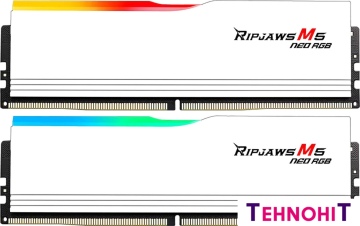 Оперативная память G.Skill Ripjaws M5 Neo RGB 2x16ГБ DDR5 6000 МГц F5-6000J3038F16GX2-RM5NRW