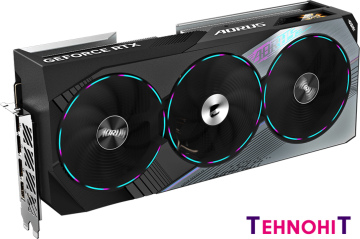 Видеокарта Gigabyte Aorus GeForce RTX 4070 Ti Master 12G GV-N407TAORUS M-12GD