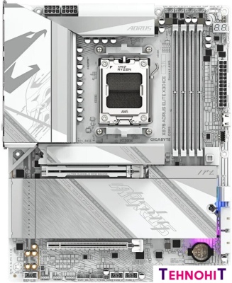 Материнская плата Gigabyte X870 Aorus Elite X3D Ice