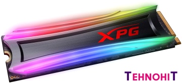 SSD A-Data XPG Spectrix S40G RGB 2TB AS40G-2TT-C