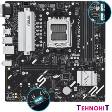 Материнская плата ASUS Prime A620AM-A-CSM