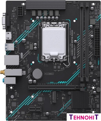 Материнская плата Maxsun H610M 666 WiFi6 ARGB