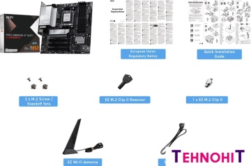 Материнская плата MSI Pro B850M-P WiFi
