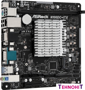 Материнская плата ASRock N100DC-ITX