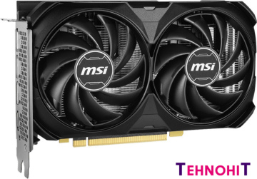 Видеокарта MSI GeForce RTX 4060 Ti Ventus 2X BLACK E1 8G