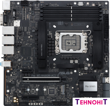 Материнская плата ASUS Pro WS W680M-ACE SE
