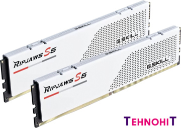 Оперативная память G.Skill Ripjaws S5 2x16ГБ DDR5 6000МГц F5-6000J3040F16GX2-RS5W