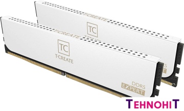 Оперативная память Team T-Create Expert 2x64ГБ DDR5 6400 МГц CTCWD5128G6400HC42CDC01