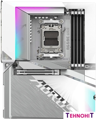 Материнская плата Gigabyte B650E Aorus Stealth Ice
