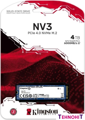 SSD Kingston NV3 4TB SNV3S/4000G