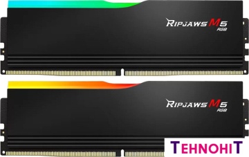 Оперативная память G.Skill Ripjaws M5 RGB 2x48ГБ DDR5 6000 МГц F5-6000J3036F48GX2-RM5RK