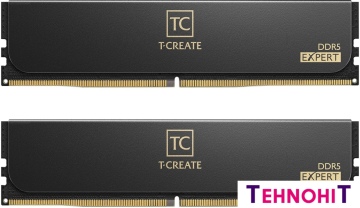Оперативная память Team T-Create Expert 2x64ГБ DDR5 6400 МГц CTCED5128G6400HC42CDC01