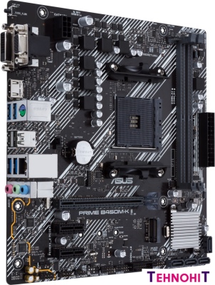 Материнская плата ASUS Prime B450M-K II