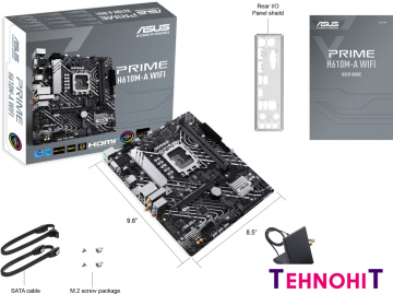 Материнская плата ASUS Prime H610M-A WiFi
