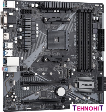Материнская плата ASRock B450M Pro4 R2.0