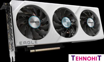 Видеокарта Gigabyte GeForce RTX 4060 Ti Eagle OC Ice 8G GV-N406TEAGLEOC ICE-8GD