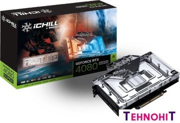 Видеокарта Inno3D GeForce RTX 4080 Super 16GB iChill Frostbite C408S-166XX-1870FB