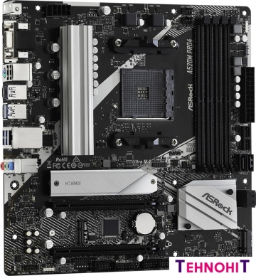 Материнская плата ASRock A520M Pro4