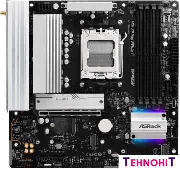 Материнская плата ASRock A620AM Pro RS WiFi