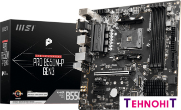 Материнская плата MSI Pro B550M-P Gen3