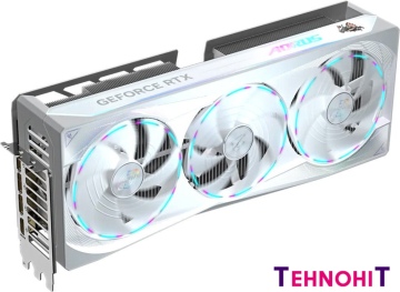 Видеокарта Gigabyte Aorus GeForce RTX 5080 Master Ice 16G GV-N5080AORUSM ICE-16GD