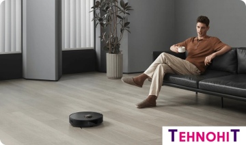 Робот-пылесос Xiaomi Robot Vacuum X20 Max D109GL (евровилка, черный)