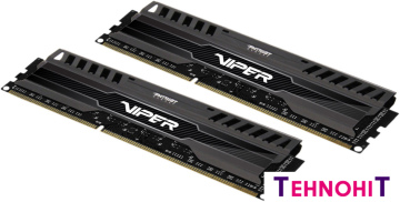 Оперативная память Patriot Viper 3 Black Mamba 2x4GB KIT DDR3 PC3-12800 (PV38G160C9K)