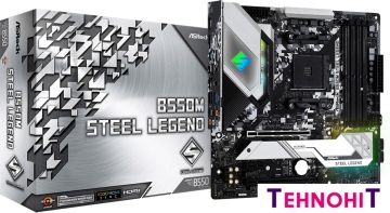 Материнская плата ASRock B550M Steel Legend