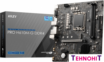 Материнская плата MSI PRO H610M-G DDR4