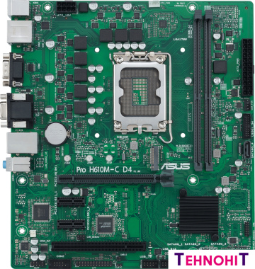 Материнская плата ASUS Pro H610M-C D4-CSM